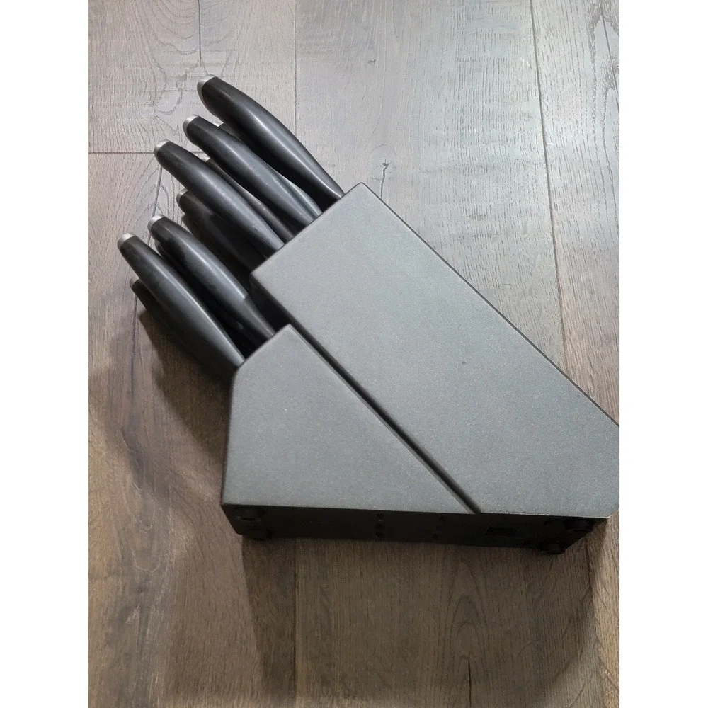 J.A Henckels International Silver‎ Cap 7Piece Kitchen Knife Block Set Stainless
